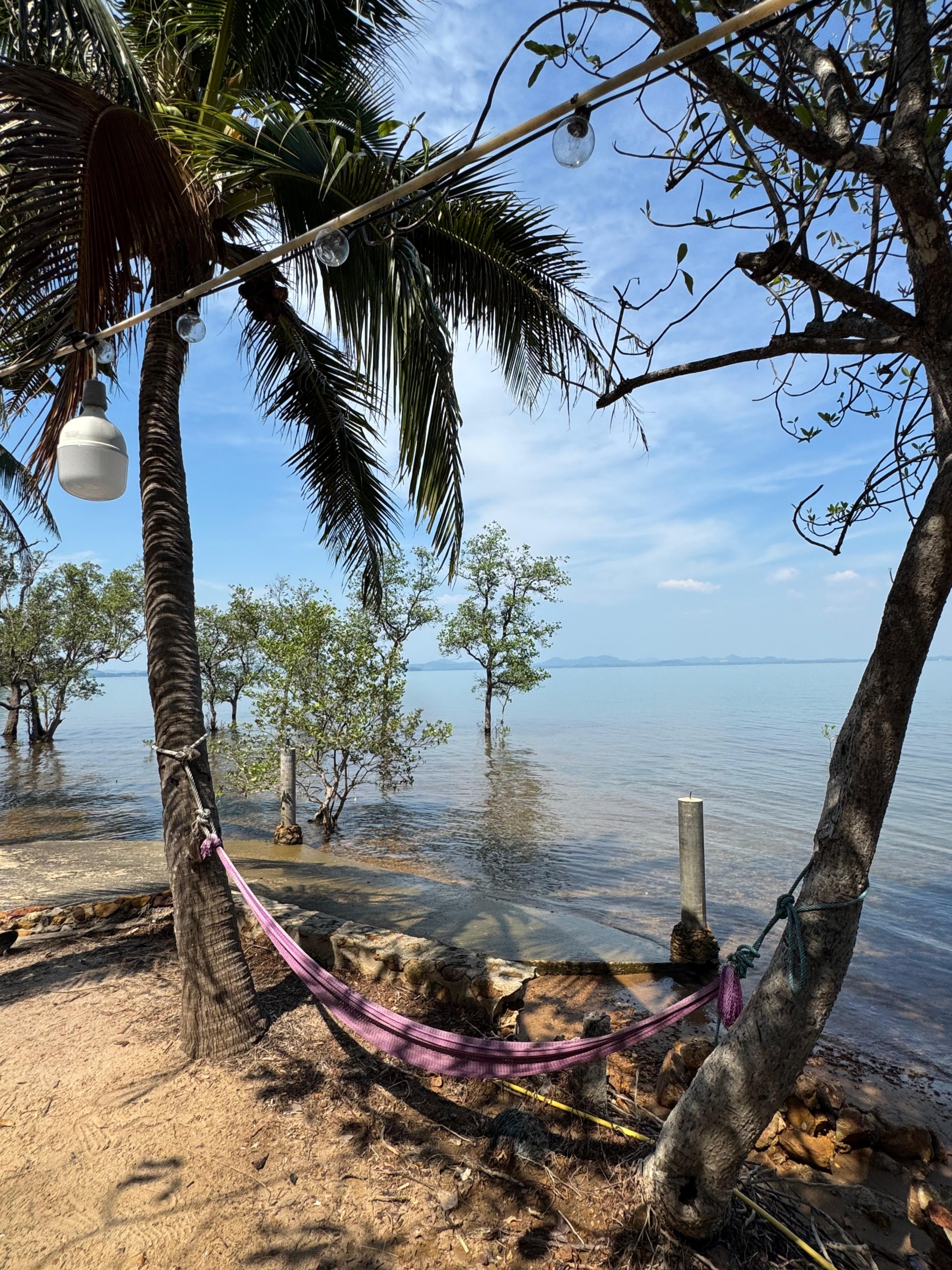 Scenic investment resort for rent in Koh Chang, Thailand – beachfront opportunity with bungalows, restaurant, and pool.